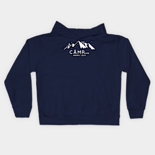 Camp more worry less Kids Hoodie